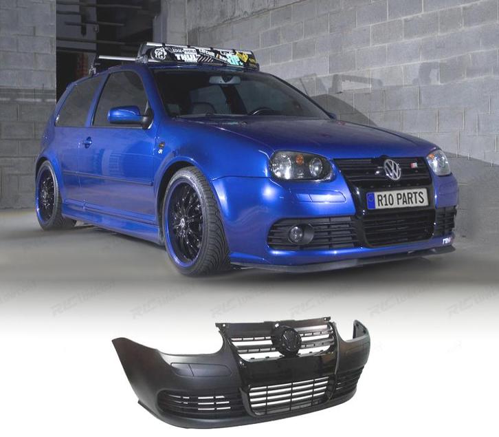 PARE CHOCS FRONTAL VOLKSWAGEN VW GOLF 4 97-03 LOOK GOLF 5 GT, Auto-onderdelen, Carrosserie, Verzenden