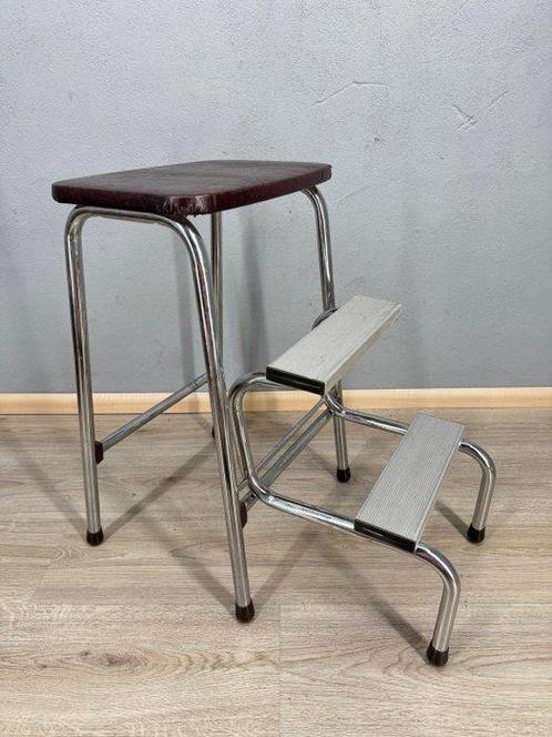 Brabantia - Marches - Métal, similicuir - Coffre de cuisine, Antiek en Kunst, Antiek | Wandborden en Tegels