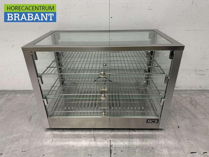 HCB inox Vitrine chaude 115 litres 70 cm 230V Horeca, Articles professionnels, Horeca | Équipement de cuisine, Envoi