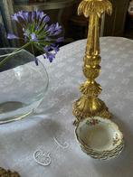 Vroeg 20e-eeuws damast linnen tafellinnen met initialen G.L.