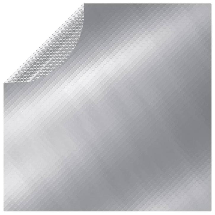 vidaXL Zwembadhoes 417 cm PE zilverkleurig, Tuin en Terras, Zwembaden, Nieuw, Verzenden