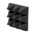 Piramideschuim 100x100x5 cm - Antraciet, Doe-het-zelf en Bouw, Verzenden, Nieuw