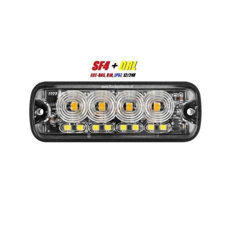 Extreemledtech SF-4 Cree LED Flitser 4 x 3 watt plus DRL ECE, Auto-onderdelen, Verlichting, Nieuw, Ophalen of Verzenden