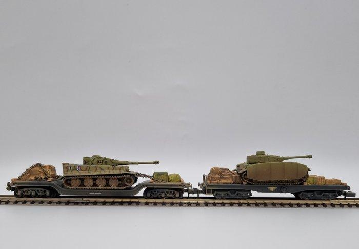 Roco, Arnold N - Model treinwagon (2) - Wehrmacht -, Hobby en Vrije tijd, Modeltreinen | N-Spoor