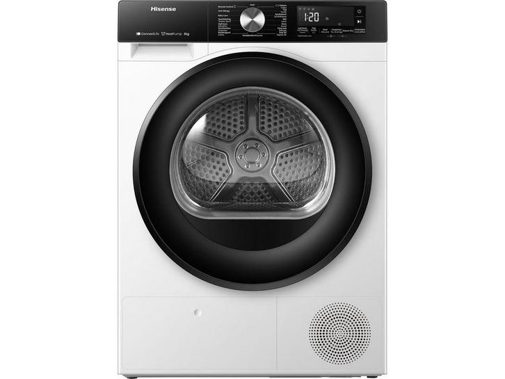 Hisense DH3S802BW3 - Warmtepomp-droogkast - A+++, Elektronische apparatuur, Droogkasten, Zo goed als nieuw, Verzenden