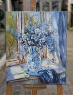 Angela Guchko - Vaso com flores azuis