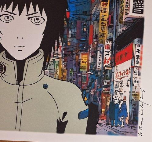 Emma Wildfang - Ghost in the Shell - Watercolor and pencil, Games en Spelcomputers, Spelcomputers | Overige Accessoires