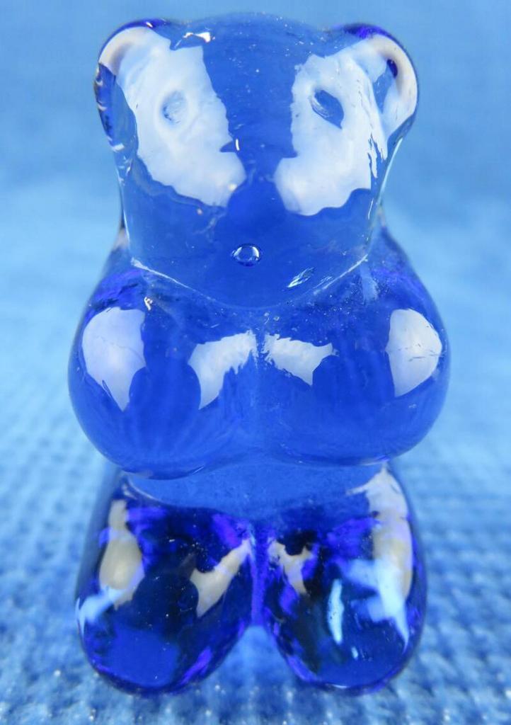 Glazen gummi beertje, Antiek en Kunst, Antiek | Glaswerk en Kristal, Verzenden