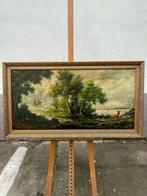 Britse school (XX) - Grande scena di caccia inglese, Antiek en Kunst