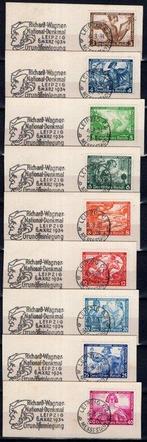 Duitse Rijk 1933 - Nothilfe Wagner set met uniforme, Gestempeld