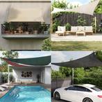 vidaXL Zonnezeil 160 g/m² driehoekig 2,5x2,5x3,5 m HDPE, Tuin en Terras, Verzenden, Nieuw