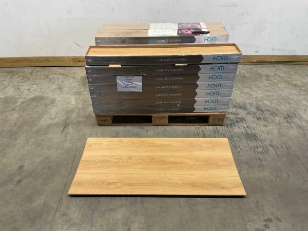 Veiling - 51m² Purity Bloom acacia bruin laminaatvloer, Bricolage & Construction, Planches & Dalles