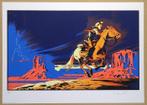 Bonhomme - Sérigraphie - Lucky Luke - Tonnerre - Signé et