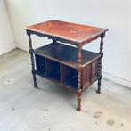 Boekenkast - Eik - Gedraaide poten, Antiek en Kunst