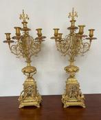 Chandelier (2) - Bronze - Louis Seize hauteur 75 cm, Antiek en Kunst, Antiek | Klokken