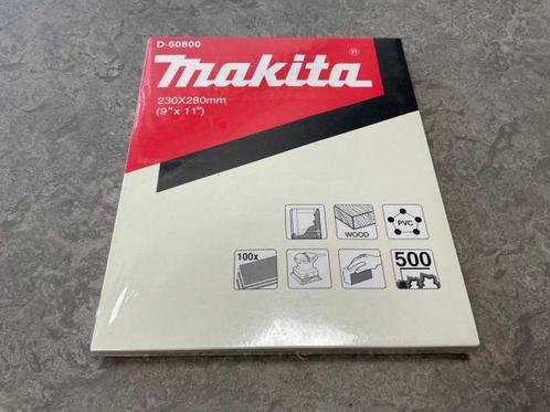 Veiling - 5x Makita K500 schuurpapier 100-pack, Doe-het-zelf en Bouw, Gereedschap | Schuurmachines, Nieuw