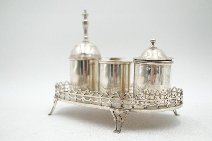 19th century - Inktpot - Zilver, Antiek en Kunst, Antiek | Zilver en Goud