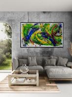 Luc Mora - Le cercle vert - XXL - no reserve, Antiek en Kunst