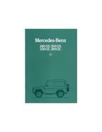 1982 MERCEDES BENZ G KLASSE BROCHURE SPAANS, Nieuw