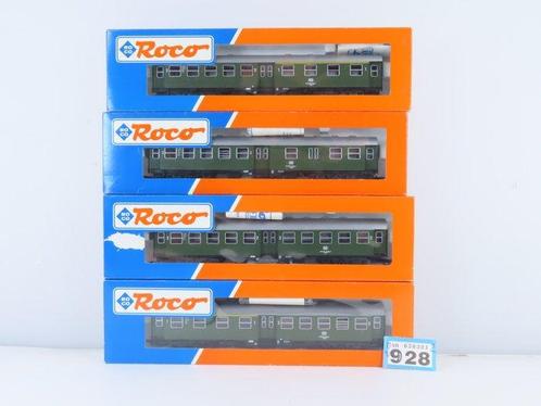 Roco H0 - 44363/44367/44370 - Modeltrein personenwagen (4) -, Hobby en Vrije tijd, Modeltreinen | H0