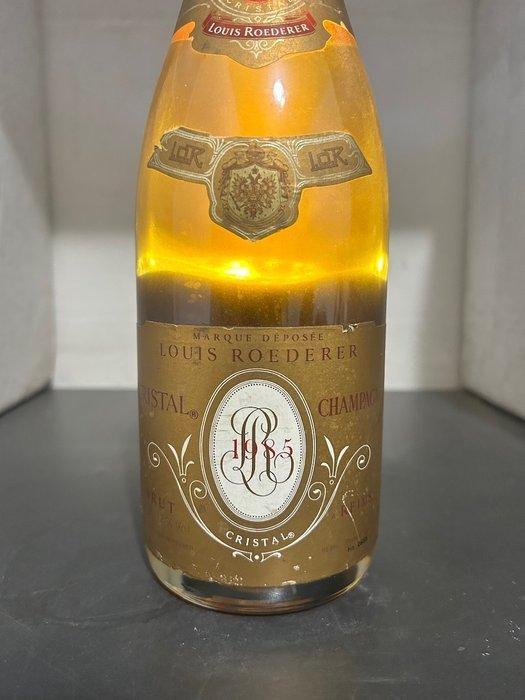 1985 Louis Roederer, Cristal - Champagne Brut - 1 Fles (0,75, Verzamelen, Wijnen