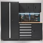 Datona Werkbank 120 cm met brede werkplaatskast - Datona -, Doe-het-zelf en Bouw, Ophalen of Verzenden, Nieuw