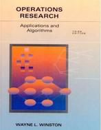 Operations Research - Applications and Algorithms - Third, Boeken, Verzenden, Gelezen, Wayne L. Winston