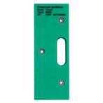 247WOOD Freesmal sluitplaat 73x22, Doe-het-zelf en Bouw, Nieuw, Overige materialen, Klink of Kruk