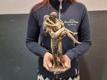 Beeld, Large, Couple in Love - 28 cm - Hars beschikbaar voor biedingen