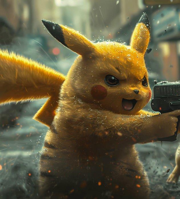 Giuliart2025 - Badass Pikachu, Games en Spelcomputers, Spelcomputers | Overige Accessoires