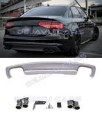 S4 Look Diffuser + Uitlaat sierstukken voor Audi A4 B8.5, Ophalen of Verzenden