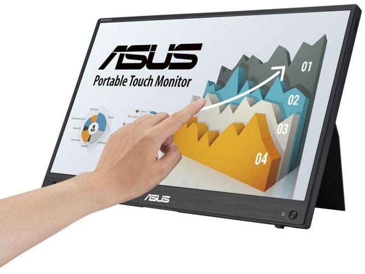 ASUS ZenScreen Touch MB16AHT - Touchscreen 39.6 cm (15.6), Computers en Software, Monitoren, Nieuw, Verzenden