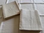 Linge de table française.Lot de 6 Superbes grands torchons