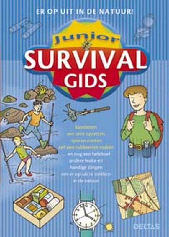 Junior survivalgids / Er op uit in de natuur 9789044710663, Boeken, Overige Boeken, Gelezen, Verzenden