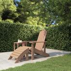 vidaXL Chaise de jardin Adirondack avec repose-pied PEHD, Jardin & Terrasse, Neuf, Verzenden