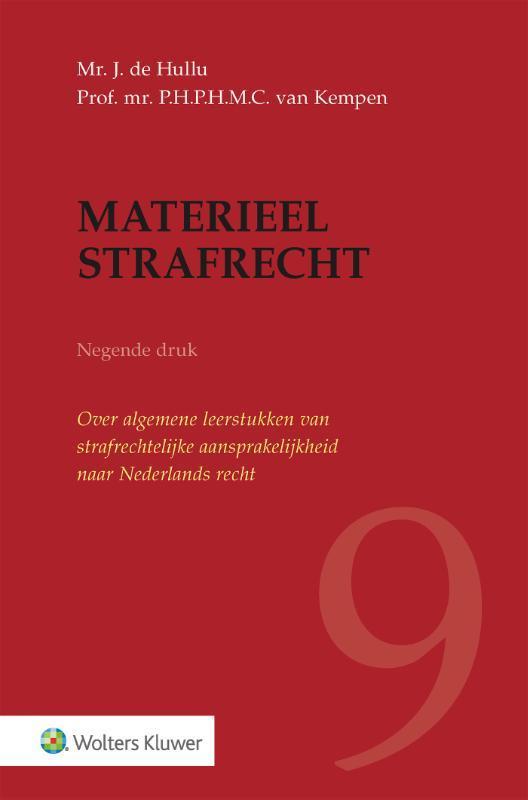 Materieel strafrecht 9789013173512 J. de Hullu, Boeken, Wetenschap, Zo goed als nieuw, Verzenden