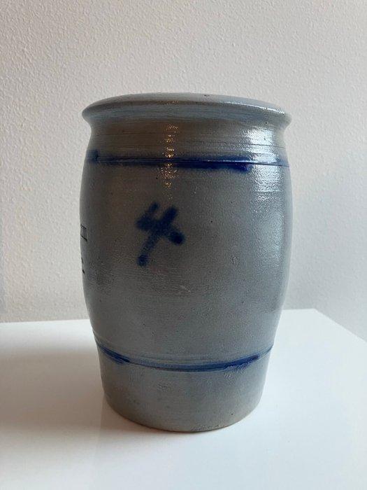 Pot - Aardewerk - Vischhandel Dordrecht, Antiek en Kunst, Antiek | Glaswerk en Kristal