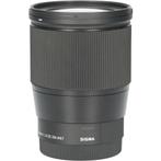 Sigma 16mm f/1.4 DC DN Contemporary Sony E CM6055, Ophalen of Verzenden, Gebruikt, Overige typen