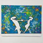 AIIROH (1987) - La Linea - Happy Couple, Antiek en Kunst, Kunst | Schilderijen | Modern