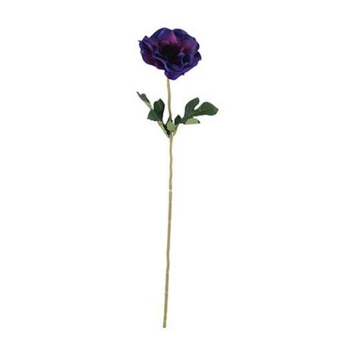 Anemoon Purple 48 cm / st – Zijdebloem zijdebloem, Huis en Inrichting, Woonaccessoires | Kunstplanten en Kunstbloemen, Nieuw