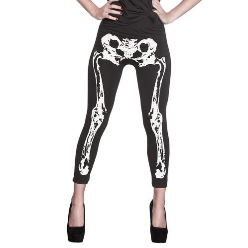 Halloween Legging Skelet, Hobby en Vrije tijd, Feestartikelen, Nieuw, Verzenden