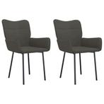 Stoelen Donkergrijs Fluweel -40% - OP=OP! Inrichten!, Huis en Inrichting, Stoelen, Verzenden, Nieuw, Grijs, Twee