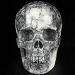 495g Hiso-Jaspis schedel - Wachter van de witte winden 9,0 x