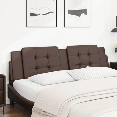 vidaXL Hoofdbordkussen 180 cm kunstleer bruin, Huis en Inrichting, Slaapkamer | Bedden, Nieuw, Verzenden