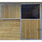 Staldeur 2-delig (onderdeur en bovenluik) - scharnieren