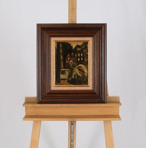 J.H. Frese (1914-1986) - Lompenboer in de stad, Antiek en Kunst, Kunst | Schilderijen | Klassiek
