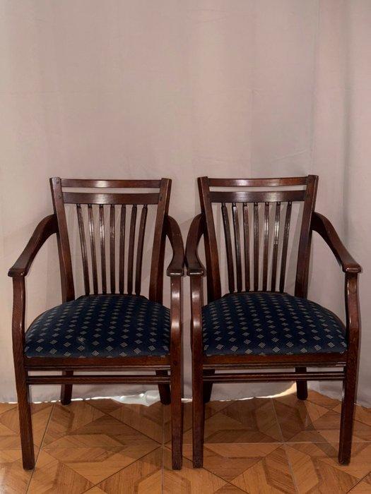 Stoel (2) - Hout, Antiquités & Art, Antiquités | Autres Antiquités