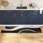 vidaXL Keuken Mat Other Golfpatroon 60 x 180 cm Fluweel, Verzenden, Nieuw