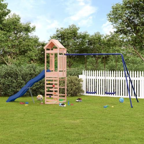 vidaXL Speelhuis massief douglashout, Kinderen en Baby's, Speelgoed | Buiten | Speeltoestellen, Nieuw, Verzenden