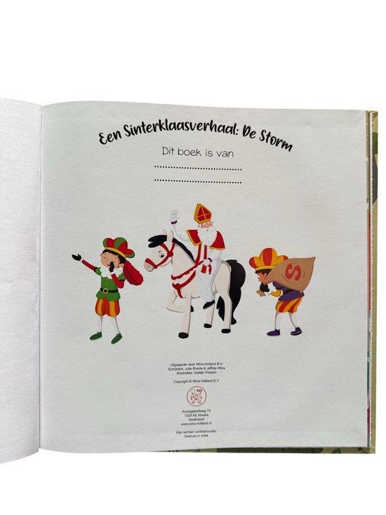 Sinterklaas Voorleesboek De Storm - Hardcover Prentenboek, Boeken, Overige Boeken, Zo goed als nieuw, Verzenden
